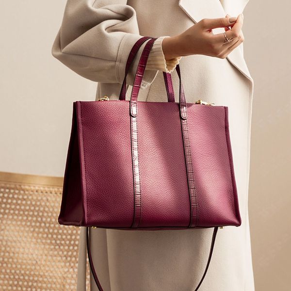 woonam women fashion classic handbag hide genuine calf leather large shopper tote bag wb1105
woonam women fashion classic handbag hide genuine calf leather large shopper tote bag wb1105