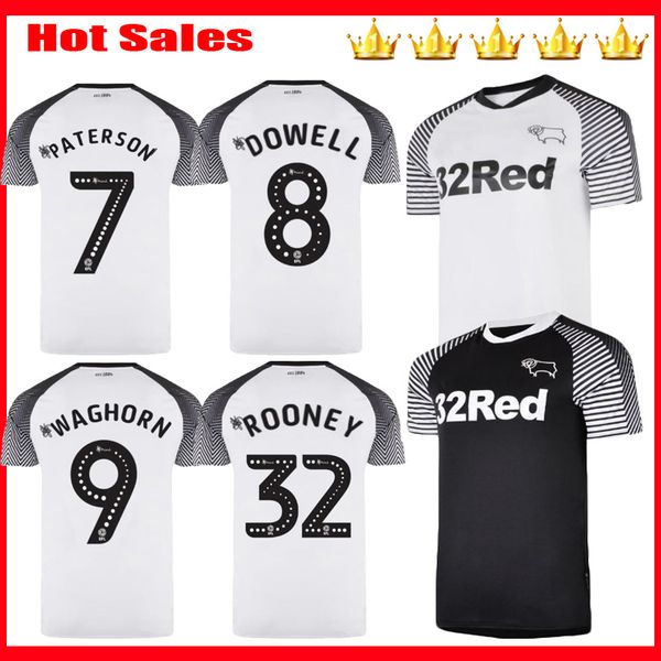 2019 2020 derby county soccer jerseys home white #32 rooney #14 marriott #10 lawrence waghorn dowell paterson 19 20 jersey football shirts, Black;yellow
2019 2020 derby county soccer jerseys home white #32 rooney #14 marriott #10 lawrence waghorn dowell paterson 19 20 jersey football shirts, Black;yellow