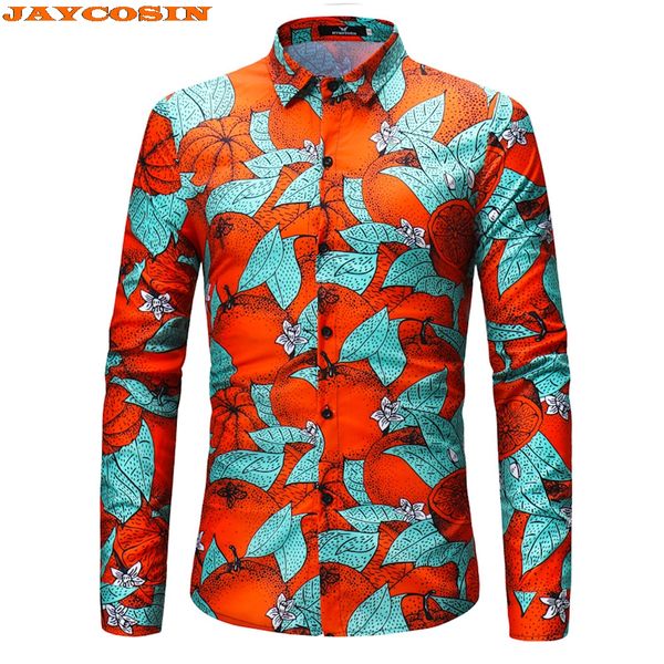 jaycosin blue leaf orange printed men casual slim fit shirts men dress shirt men's long sleeve turn-down collar spring shirts, White;black
jaycosin blue leaf orange printed men casual slim fit shirts men dress shirt men's long sleeve turn-down collar spring shirts, White;black