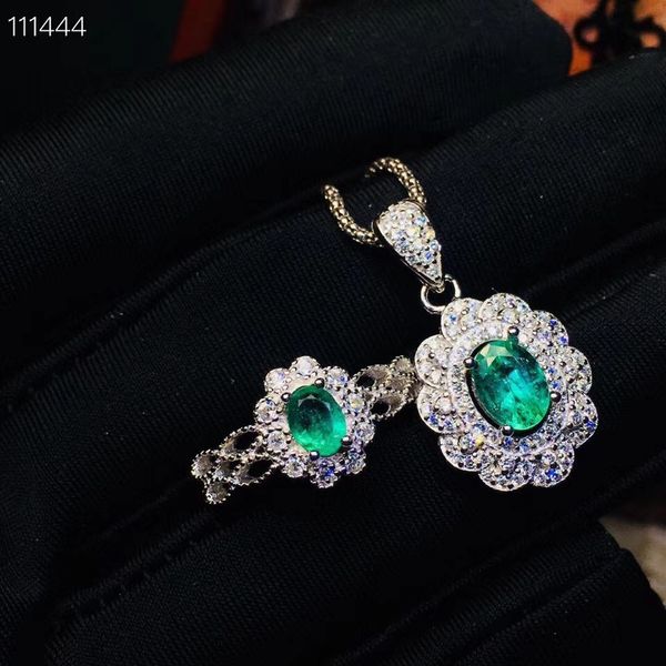 kjjeaxcmy boutique jewelry 925 silver-inlaid natural emerald lady's necklace earrings suspension two-piece set support detectio, Black
kjjeaxcmy boutique jewelry 925 silver-inlaid natural emerald lady's necklace earrings suspension two-piece set support detectio, Black