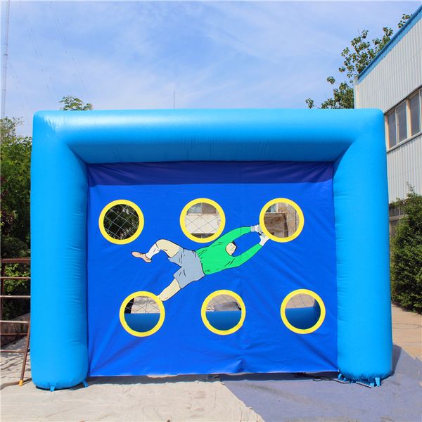 Image of wholesale Inflatables Football Dart Board With Blower For 2023 Inflatable Football Game World Cup Sport Decoartion