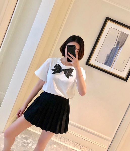 2019 Europe Paris coco bowknot Women Street Cotton Tee lady Casual pure cotton Short Sleeve T Shirt
2019 Europe Paris coco bowknot Women Street Cotton Tee lady Casual pure cotton Short Sleeve T Shirt