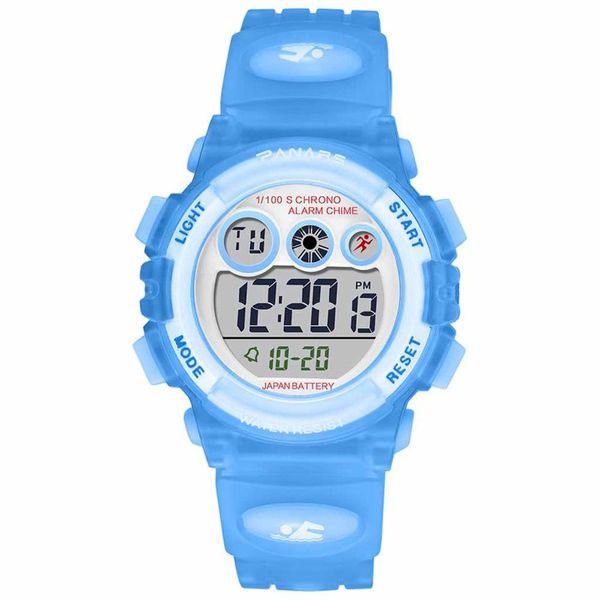 children watch boys digital led quartz alarm date sports wrist watch silicone male sports waterproof relogio christmas 30x, Blue
children watch boys digital led quartz alarm date sports wrist watch silicone male sports waterproof relogio christmas 30x, Blue