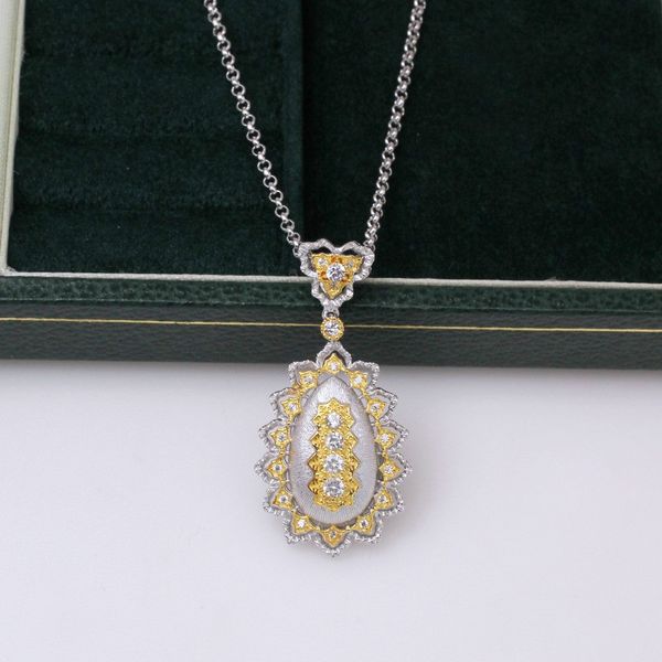 cmajor 925 sterling silver two-tone water drop shape necklace sterling silver fine jewelry valentine's day gift for women
cmajor 925 sterling silver two-tone water drop shape necklace sterling silver fine jewelry valentine's day gift for women