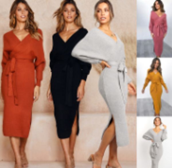 winter 2019 the new fashion cultivate one's morality long-sleeved v-neck belted multiple faces are available dress for women, White;black
winter 2019 the new fashion cultivate one's morality long-sleeved v-neck belted multiple faces are available dress for women, White;black