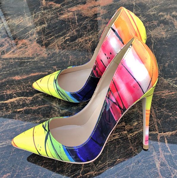 women lady 2019s sole red yellow patent leather poined toes wedding heels stiletto high heels shoes pumps 12cm 120mm 10cm, Black
women lady 2019s sole red yellow patent leather poined toes wedding heels stiletto high heels shoes pumps 12cm 120mm 10cm, Black