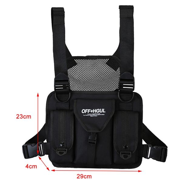 outdoor bags men women fashion chest rig bag reflective vest hip hop streetwear functional harness pack front waist pouch backpack
outdoor bags men women fashion chest rig bag reflective vest hip hop streetwear functional harness pack front waist pouch backpack