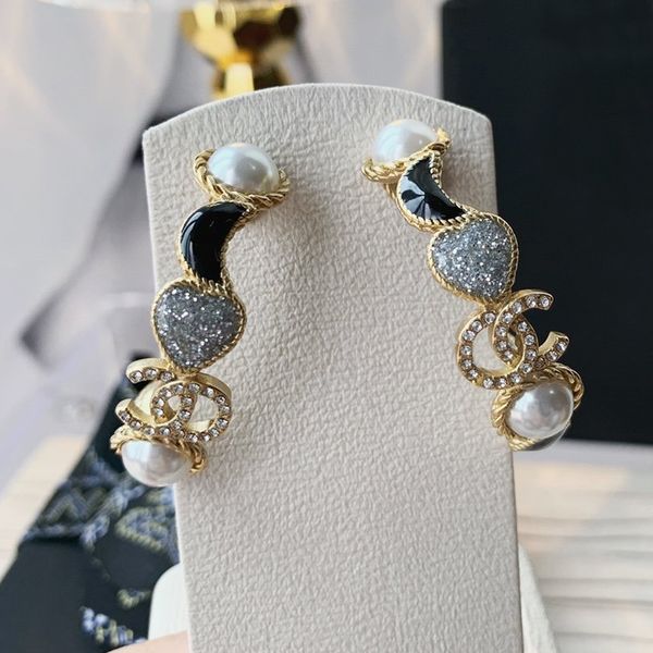 c2176 korean wave cute heart-shaped letter moon star earrings joker half circle earrings personality beaded jewelry wholesale, Golden;silver
c2176 korean wave cute heart-shaped letter moon star earrings joker half circle earrings personality beaded jewelry wholesale, Golden;silver