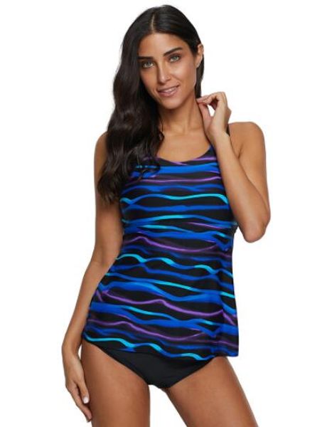 big girl sport bikinis set beach gradient one piece conservative belly covering thin flat angle stripe print round neck swimwear
big girl sport bikinis set beach gradient one piece conservative belly covering thin flat angle stripe print round neck swimwear