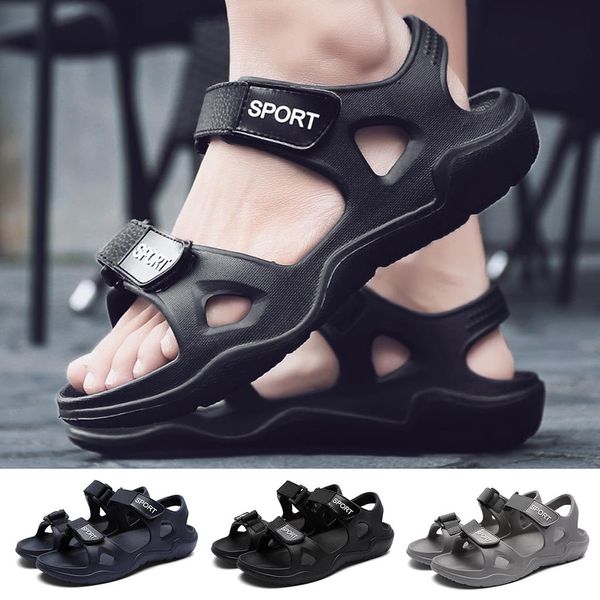 perimedes men shoes casual mens beach slippers solid hook hollow out casual breathable flats sandals shoes zapatos de hombre, Black
perimedes men shoes casual mens beach slippers solid hook hollow out casual breathable flats sandals shoes zapatos de hombre, Black