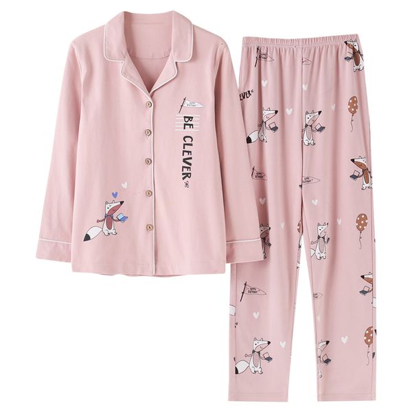womens sleepwear femme lingeries sets pajamas spring autumn pink cartoon fox women sleepwear suit home women gift female sleepwear pijama, Black;red
womens sleepwear femme lingeries sets pajamas spring autumn pink cartoon fox women sleepwear suit home women gift female sleepwear pijama, Black;red