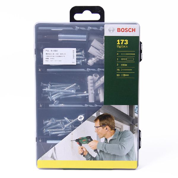 germany expansion screw impact drill bits electric drill bits plastic expansion tube 173pcs fixed set
germany expansion screw impact drill bits electric drill bits plastic expansion tube 173pcs fixed set