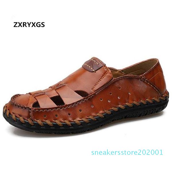 most popular hand-stitched genuine leather shoes men sandals flat non-slip fashion sandals casual shoes 2019 new summer s01, Black
most popular hand-stitched genuine leather shoes men sandals flat non-slip fashion sandals casual shoes 2019 new summer s01, Black