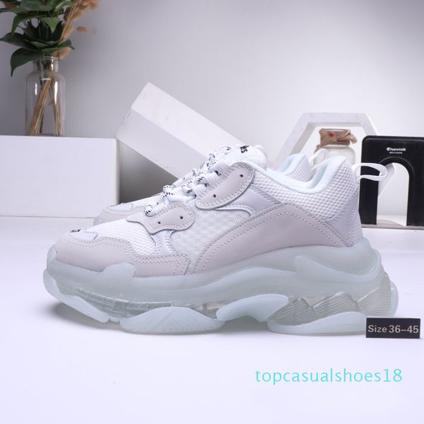 2019 paris triple-s 17fw crystal bottom green luxury dad shoes platform triple sneakers for mens women vintage kanye old grandpa trainer t18, Black
2019 paris triple-s 17fw crystal bottom green luxury dad shoes platform triple sneakers for mens women vintage kanye old grandpa trainer t18, Black