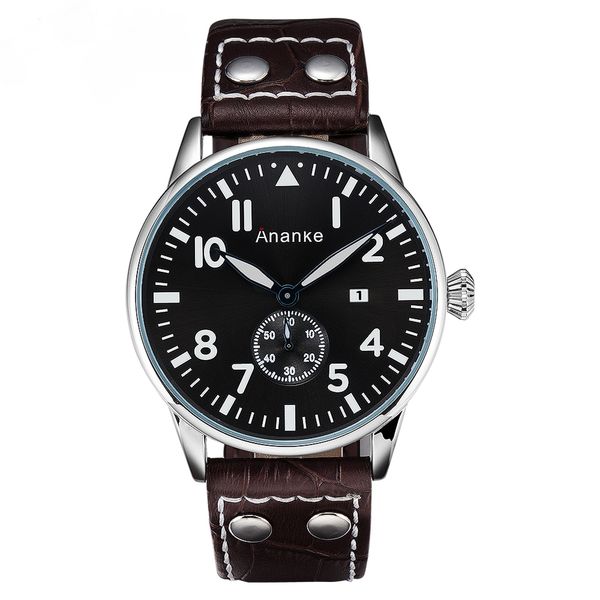 2019 fashion explosions ananke men's watch business leisure belt quartz watch trend men's, Slivery;brown
2019 fashion explosions ananke men's watch business leisure belt quartz watch trend men's, Slivery;brown