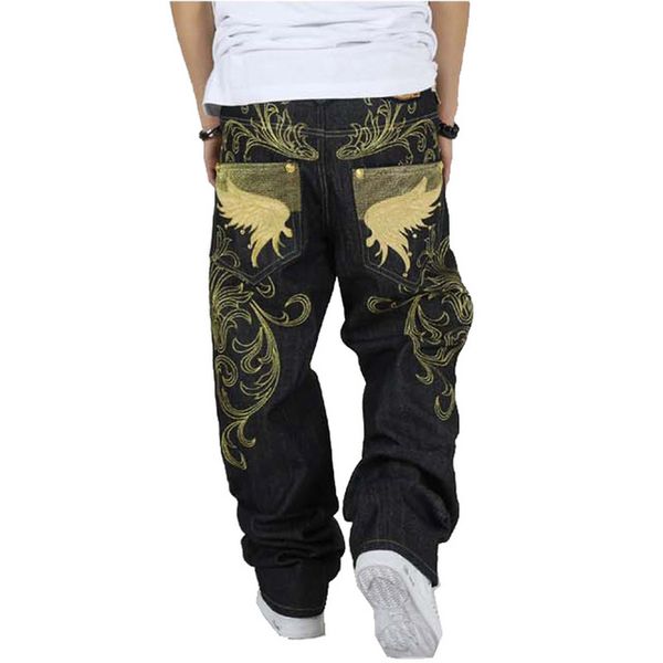 men's fashion hiphop jeans loose plus size embroidery wings denim pants male large size hip hop long trousers ing, Blue
men's fashion hiphop jeans loose plus size embroidery wings denim pants male large size hip hop long trousers ing, Blue