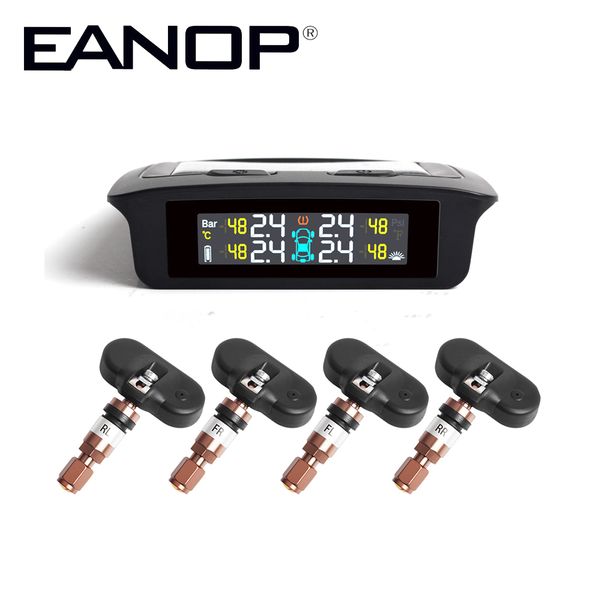 eanop s700 solar tpms tyre pressure indicator car tire pressure alarm monitor system with 4 internal external sensors
eanop s700 solar tpms tyre pressure indicator car tire pressure alarm monitor system with 4 internal external sensors