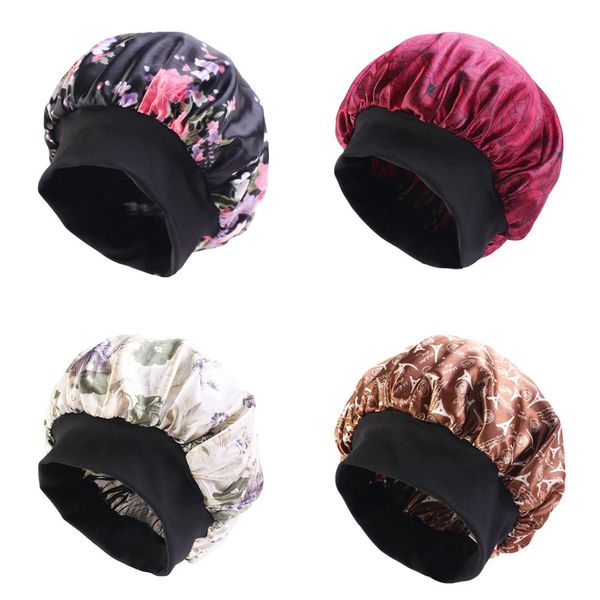 women hat night sleep cap hair care bonnet turban wide band stretch head wrap elastic wide band breathable double-deck beanies, Blue;gray
women hat night sleep cap hair care bonnet turban wide band stretch head wrap elastic wide band breathable double-deck beanies, Blue;gray