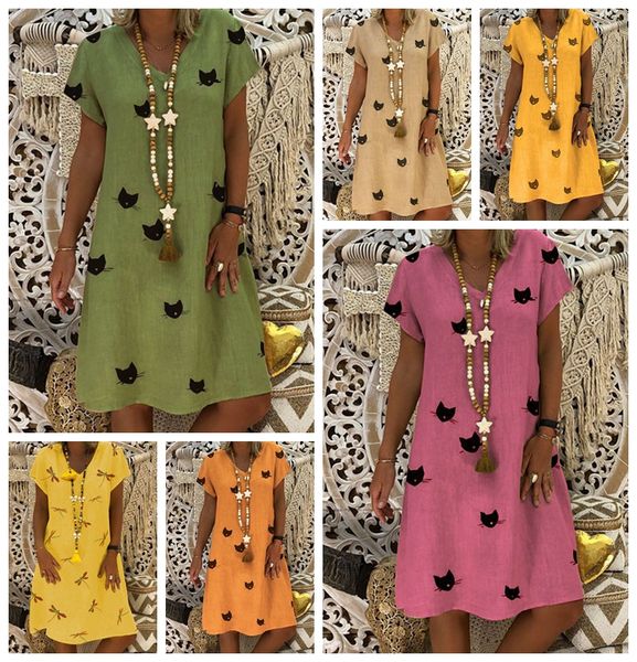 trendy explosions 2021 spring and summer fashion print short-sleeved holiday street loose comfortable dress, support mixed batch, Black;gray
trendy explosions 2021 spring and summer fashion print short-sleeved holiday street loose comfortable dress, support mixed batch, Black;gray