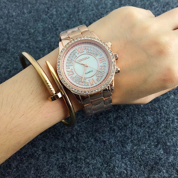 contena women's watch fashion luxury diamond watch stainless steel ladies casual clock horloge dames gift for wife sister, Slivery;brown
contena women's watch fashion luxury diamond watch stainless steel ladies casual clock horloge dames gift for wife sister, Slivery;brown