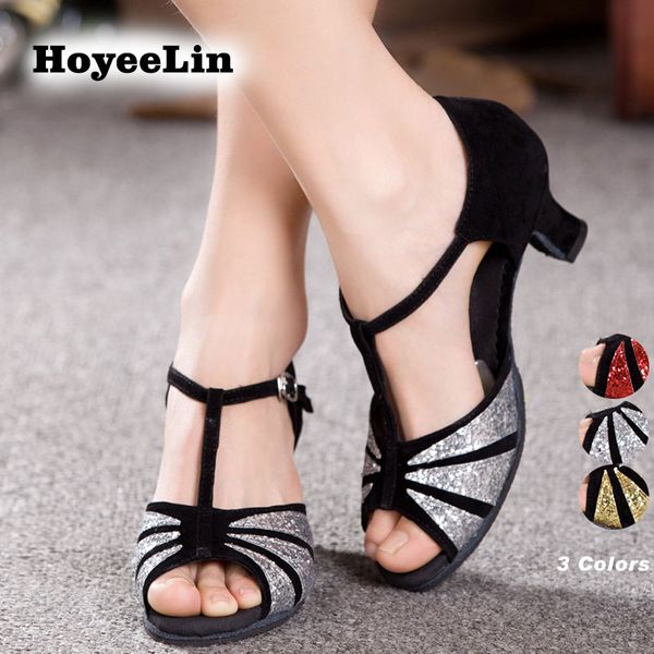 hoyeelin open toe glitter latin dance heels sandals women ladies ballroom party salsa rumba dancing shoes indoor outsole
hoyeelin open toe glitter latin dance heels sandals women ladies ballroom party salsa rumba dancing shoes indoor outsole