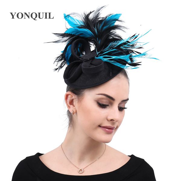 black hair accessories women fascinators elegant lady cap mesh hats fashion fancy feathers wedding party hat chapeu feminino
black hair accessories women fascinators elegant lady cap mesh hats fashion fancy feathers wedding party hat chapeu feminino