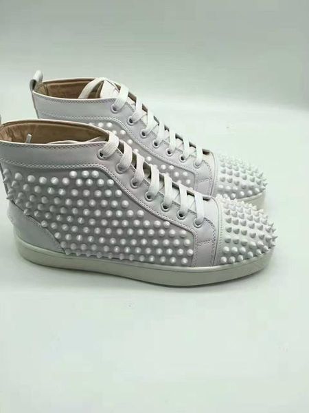 red bottom sneakers for men luxury black suede with spikes fashion casual mens womens shoes ,2016 designer leisure trainers footwear
red bottom sneakers for men luxury black suede with spikes fashion casual mens womens shoes ,2016 designer leisure trainers footwear