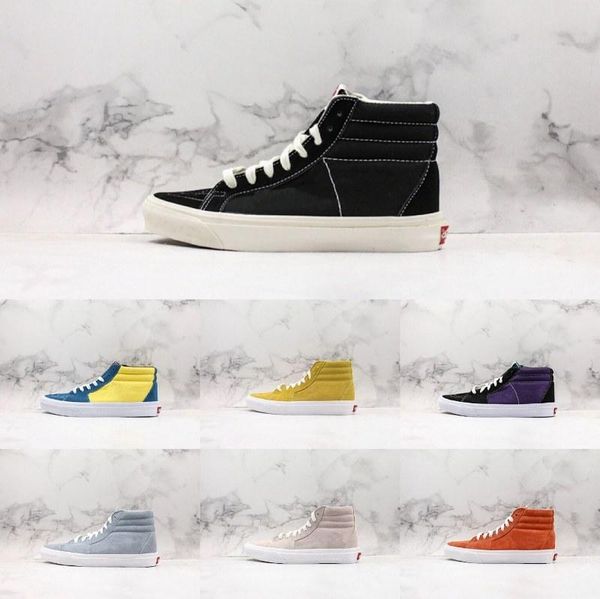 2019 classic canvas shoes black and blue sk8-hi mens womens canvas sports sneakers high help fashion casual shoes size 36-44
2019 classic canvas shoes black and blue sk8-hi mens womens canvas sports sneakers high help fashion casual shoes size 36-44
