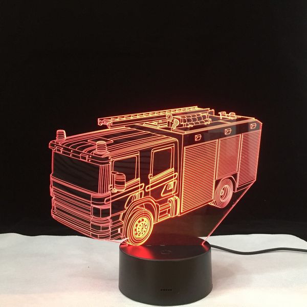 fire truck 3d led lamp visual light decor illusion kids novelty led lamps table night light 7 colors changing light fixtures
fire truck 3d led lamp visual light decor illusion kids novelty led lamps table night light 7 colors changing light fixtures