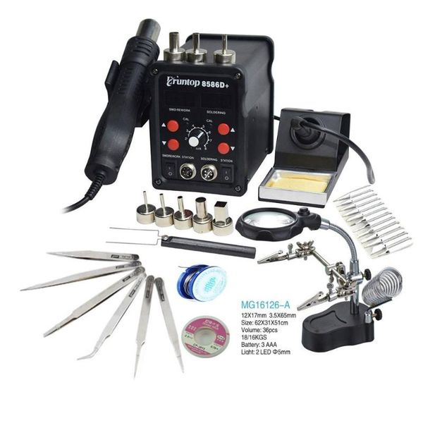 110/220v 750w 2 in 1 smd equipment rework station erun8586 8586+ 8586d+ air gun + solder iron + heating
110/220v 750w 2 in 1 smd equipment rework station erun8586 8586+ 8586d+ air gun + solder iron + heating