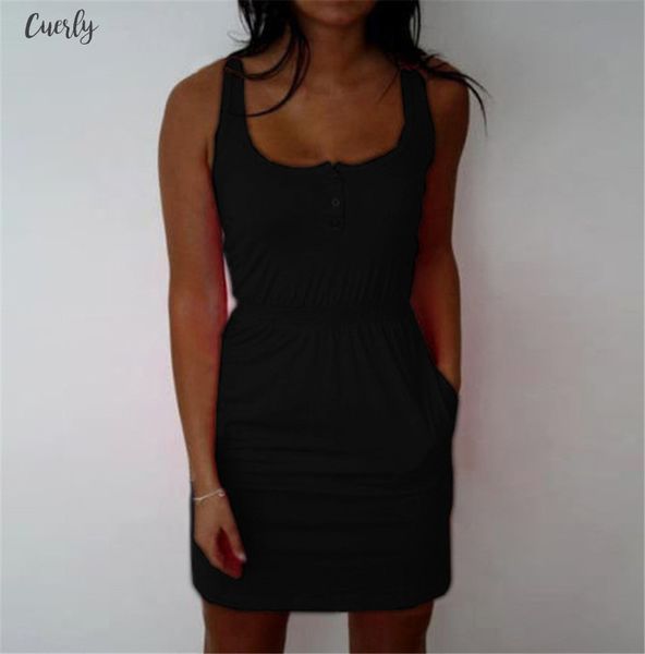 2020 women dress fluorescent color elastic waist lady summer casual sleeveless beach mini dress vestidos s 5xl, Black;gray
2020 women dress fluorescent color elastic waist lady summer casual sleeveless beach mini dress vestidos s 5xl, Black;gray