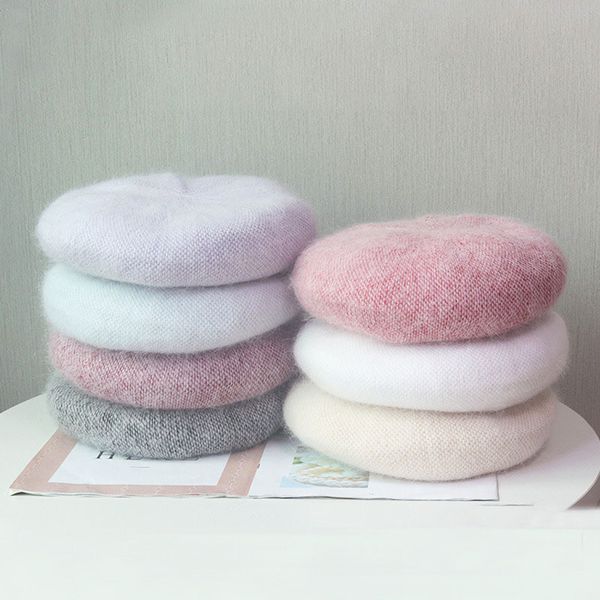 autumn and winter korean version of rabbit hair beret ladies three-dimensional soft painter hat long hair thermal hat tide artistic female b, Blue;gray
autumn and winter korean version of rabbit hair beret ladies three-dimensional soft painter hat long hair thermal hat tide artistic female b, Blue;gray