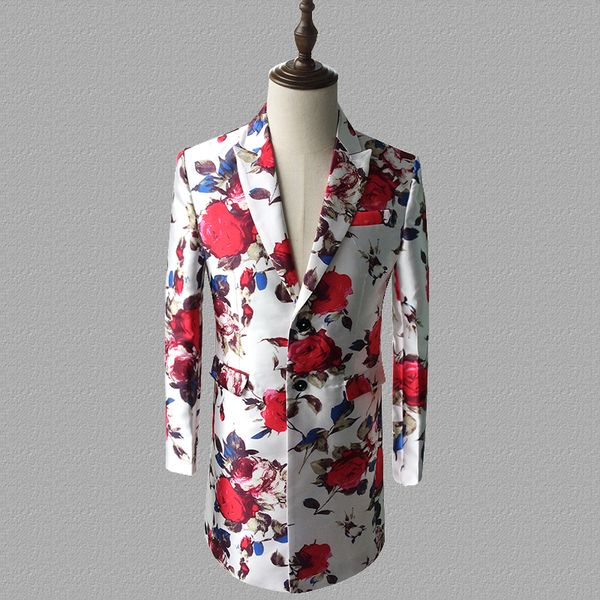 printing blazer men suits designs jacket mens stage costumes for singers clothes dance star style dress punk rock masculino, White;black
printing blazer men suits designs jacket mens stage costumes for singers clothes dance star style dress punk rock masculino, White;black