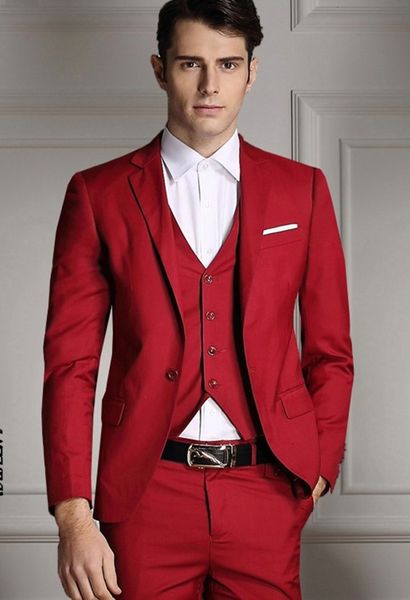 custom made red men suit 2020 fashion groom suit wedding suits for men slim fit groom tuxedos for man(jacket+vest+pants, Black;gray
custom made red men suit 2020 fashion groom suit wedding suits for men slim fit groom tuxedos for man(jacket+vest+pants, Black;gray