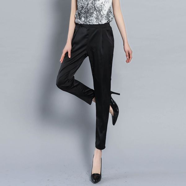 harem pants women 2020 new pants casual pencil elastic high waist silk work capris plus size 4xl, Black;white
harem pants women 2020 new pants casual pencil elastic high waist silk work capris plus size 4xl, Black;white