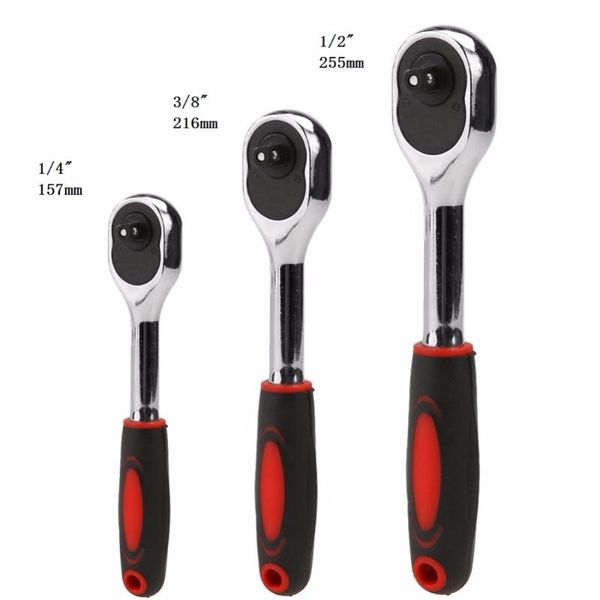 1pc wrench 1/4" 3/8" 1/2" steel high torque ratchet wrench for socket 24 teeth quick release wide used professional hand tool
1pc wrench 1/4" 3/8" 1/2" steel high torque ratchet wrench for socket 24 teeth quick release wide used professional hand tool