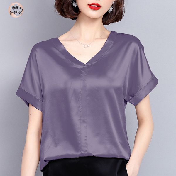 женщины блузы новые elegant женщины топы шелковых сплошные рубашки v шеи мода плюс размер женщины лето женской одежды 0420 аппликация, White
женщины блузы новые elegant женщины топы шелковых сплошные рубашки v шеи мода плюс размер женщины лето женской одежды 0420 аппликация, White