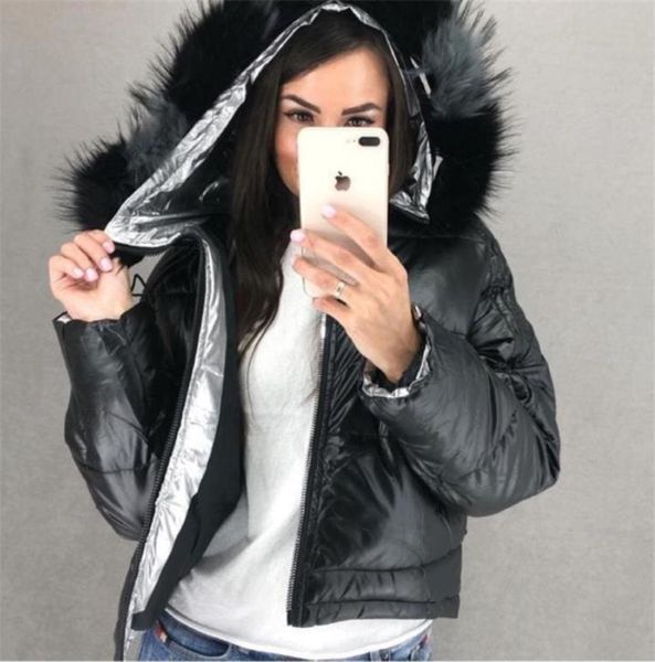 fashion women medium long silver down jackets big colorful fur collar coat parka jacket warm womens winter jackets, Black
fashion women medium long silver down jackets big colorful fur collar coat parka jacket warm womens winter jackets, Black