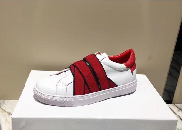 new designer sneakers 4g webbing white leather sneaker paris signature and knots trainers for men women size 35-44 kk04, Black 
new designer sneakers 4g webbing white leather sneaker paris signature and knots trainers for men women size 35-44 kk04, Black