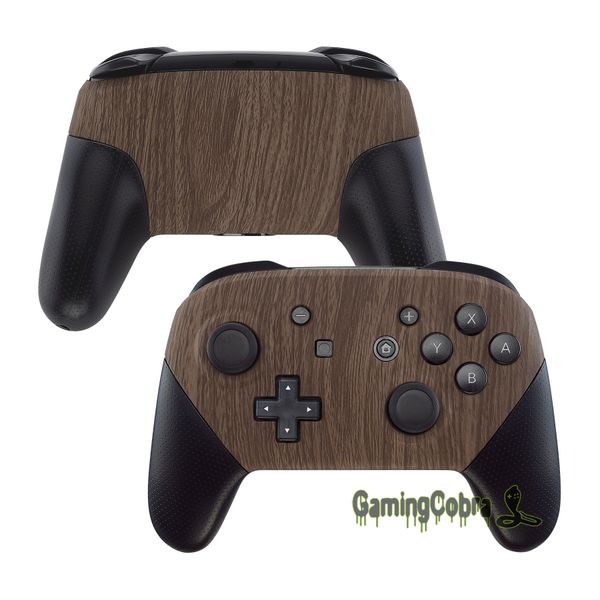 wood grain patterned soft touch faceplate and backplate replacement shell housing case cover for ns switch pro controller
wood grain patterned soft touch faceplate and backplate replacement shell housing case cover for ns switch pro controller