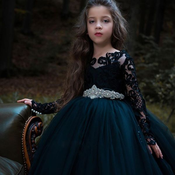 for wedding long sleeves lace appliques ball gown elegant girls birthday dress pageant gowns with bow flower girls dress, Red;yellow
for wedding long sleeves lace appliques ball gown elegant girls birthday dress pageant gowns with bow flower girls dress, Red;yellow