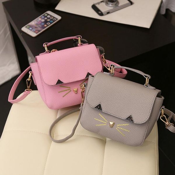 quality pu leather women bag 2016 new fashion handbags korean version of the small wild cat portable shoulder bag ladies
quality pu leather women bag 2016 new fashion handbags korean version of the small wild cat portable shoulder bag ladies