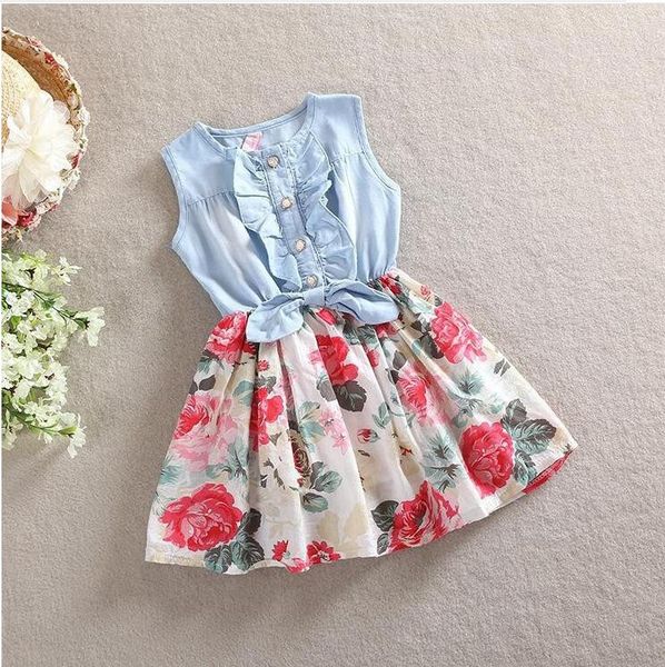 retail 2020 summer new children jean bow printed dresses , girls princess cute clothes 2-6t, Red;yellow
retail 2020 summer new children jean bow printed dresses , girls princess cute clothes 2-6t, Red;yellow