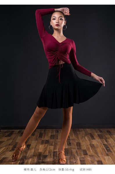 v-neck latin dancing clothes & women dance competition costume dancer practice wear tango/rumba 2 colors b0284, Black;red
v-neck latin dancing clothes & women dance competition costume dancer practice wear tango/rumba 2 colors b0284, Black;red