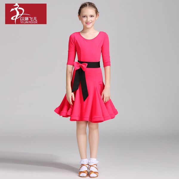 new lady latin dance dress girls ballroom dancing suit children's dancing examination class practice suit half sleeve b-6496, Black;red
new lady latin dance dress girls ballroom dancing suit children's dancing examination class practice suit half sleeve b-6496, Black;red