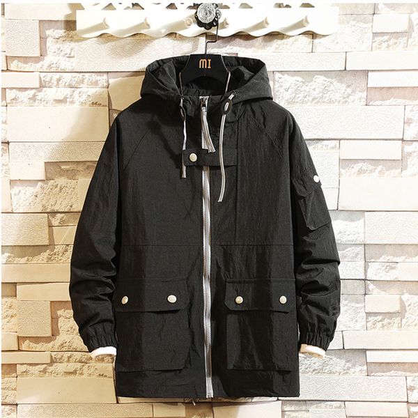 2019 spring autumn jacket men safari loose stand mens coats and jackets windbreaker outwear jacket, Black;brown
2019 spring autumn jacket men safari loose stand mens coats and jackets windbreaker outwear jacket, Black;brown