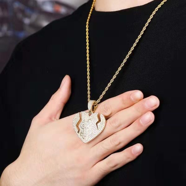 iced out $ heart necklaces for men women luxury designer mens bling diamond money heart pendants gold silver necklace jewelry love gift
iced out $ heart necklaces for men women luxury designer mens bling diamond money heart pendants gold silver necklace jewelry love gift