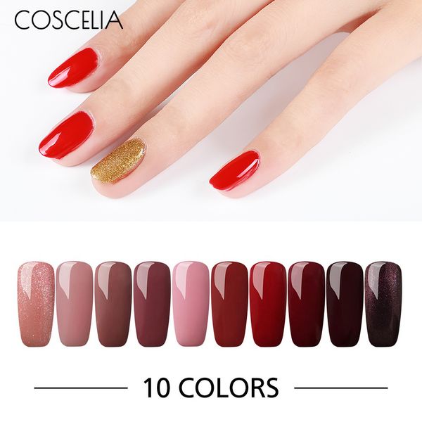 coscelia 6/10 pcs 8ml solid color nail gel polish long-lasting gel varnish soak off nail polishes set & kits
coscelia 6/10 pcs 8ml solid color nail gel polish long-lasting gel varnish soak off nail polishes set & kits