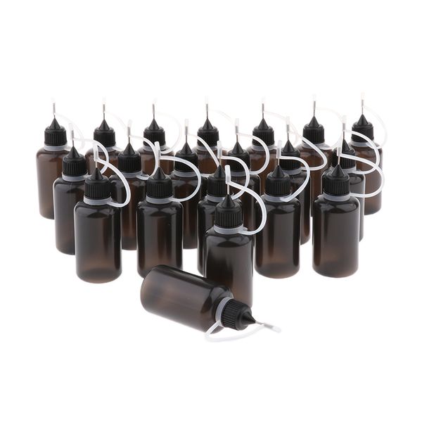 pack of 20, 30ml, empty plastic squeezable dropper bottles for eye liquid, solvents, light oils, paint, essence, eye drops, tatoo inks
pack of 20, 30ml, empty plastic squeezable dropper bottles for eye liquid, solvents, light oils, paint, essence, eye drops, tatoo inks