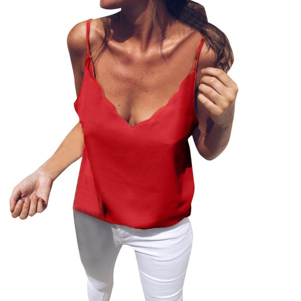 t shirts vest summer 2019 vest fashion women summer v neck strappy basic solid blouse shirts crop camis, White
t shirts vest summer 2019 vest fashion women summer v neck strappy basic solid blouse shirts crop camis, White